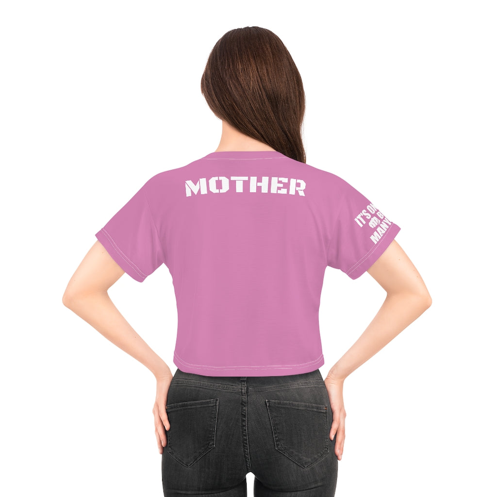 AOP Crop Tee
