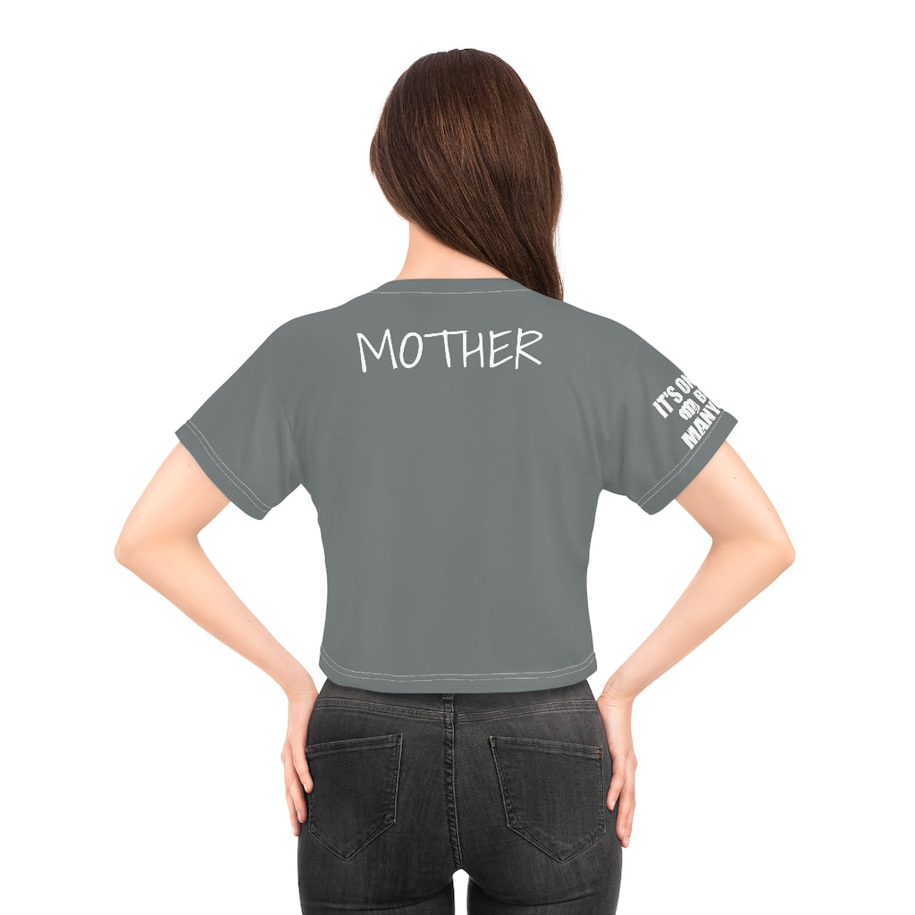 AOP Crop Tee