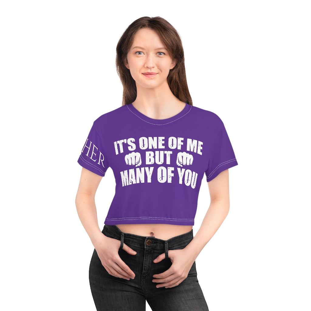 AOP Crop Tee
