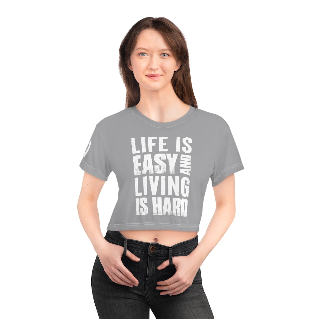 AOP Crop Tee