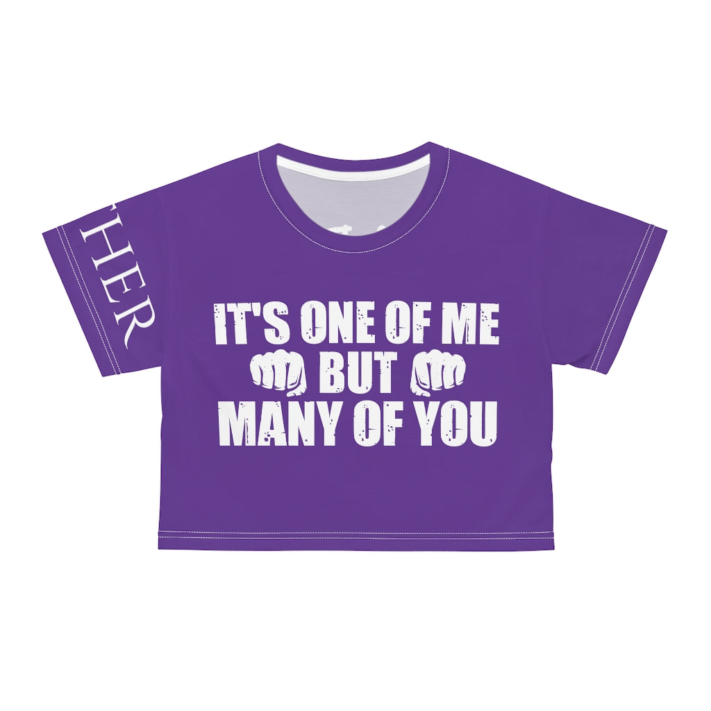 AOP Crop Tee