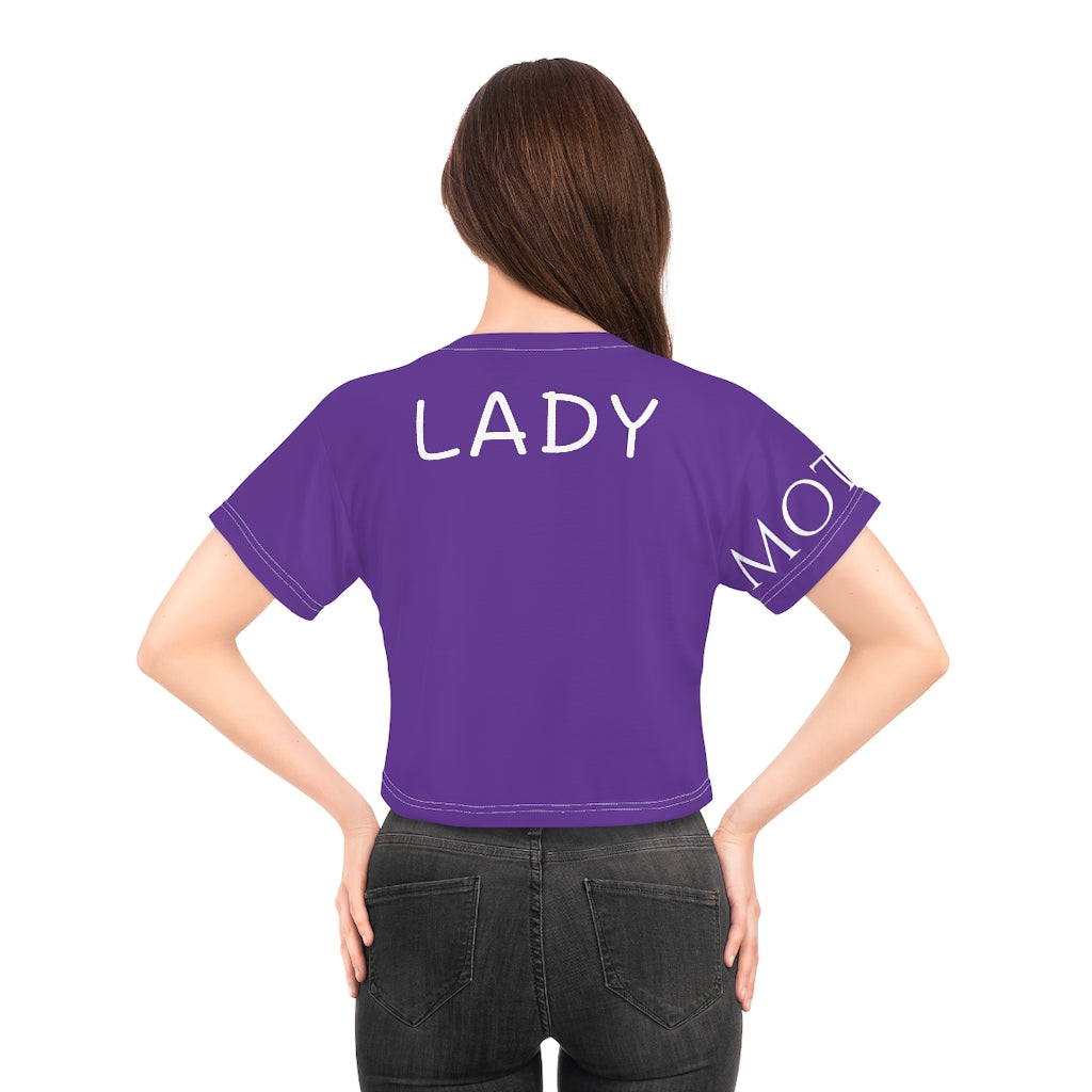 AOP Crop Tee