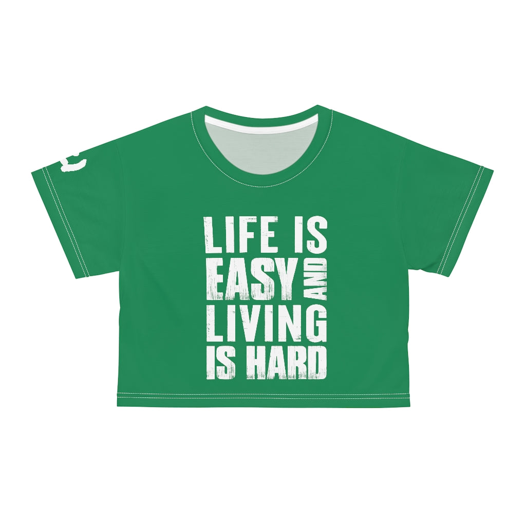 AOP Crop Tee