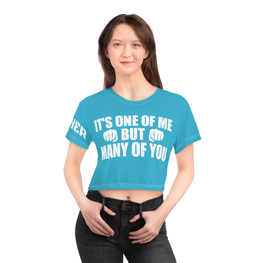 AOP Crop Tee