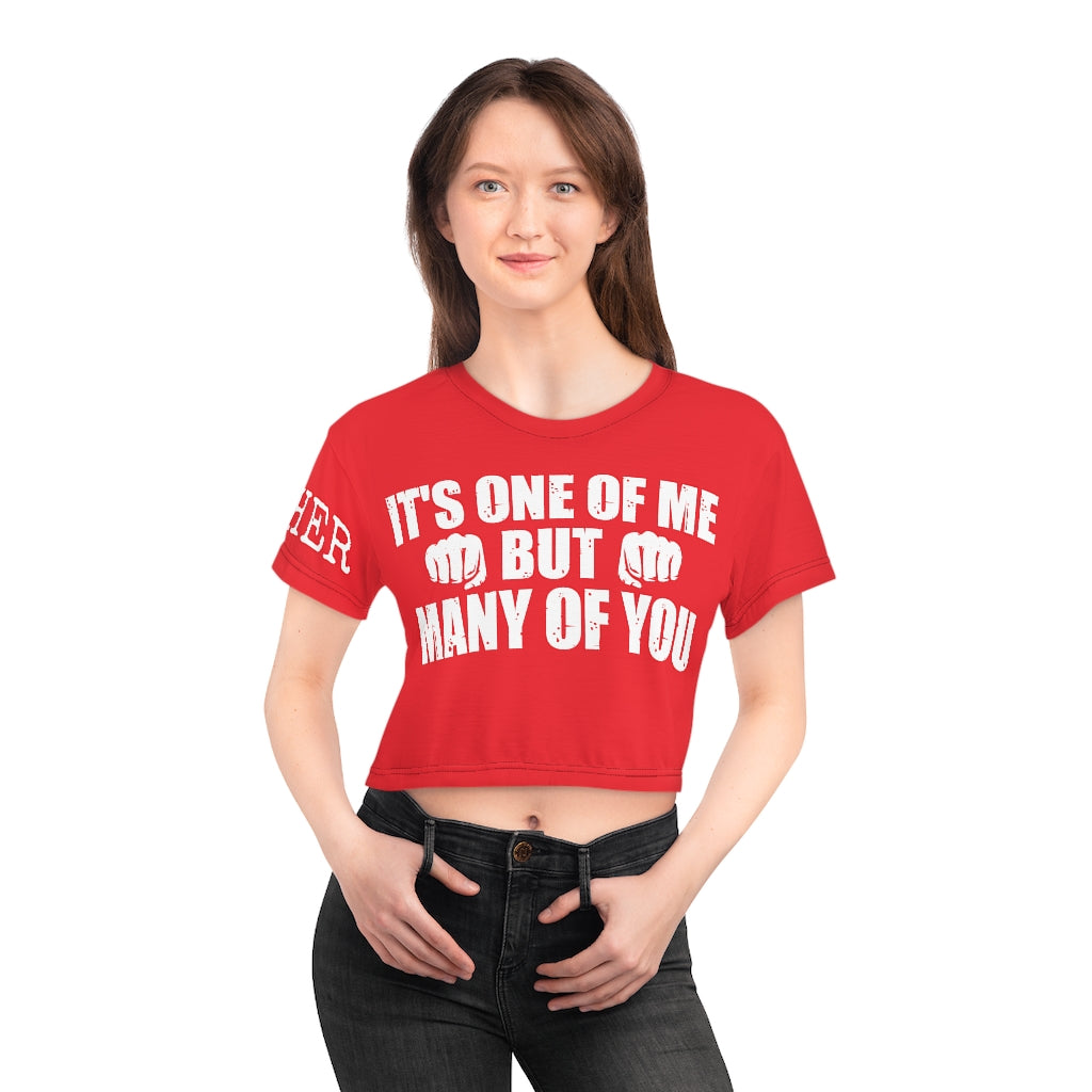 AOP Crop Tee
