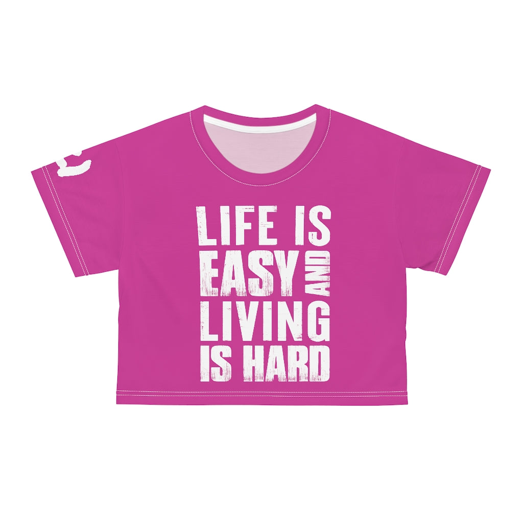 AOP Crop Tee