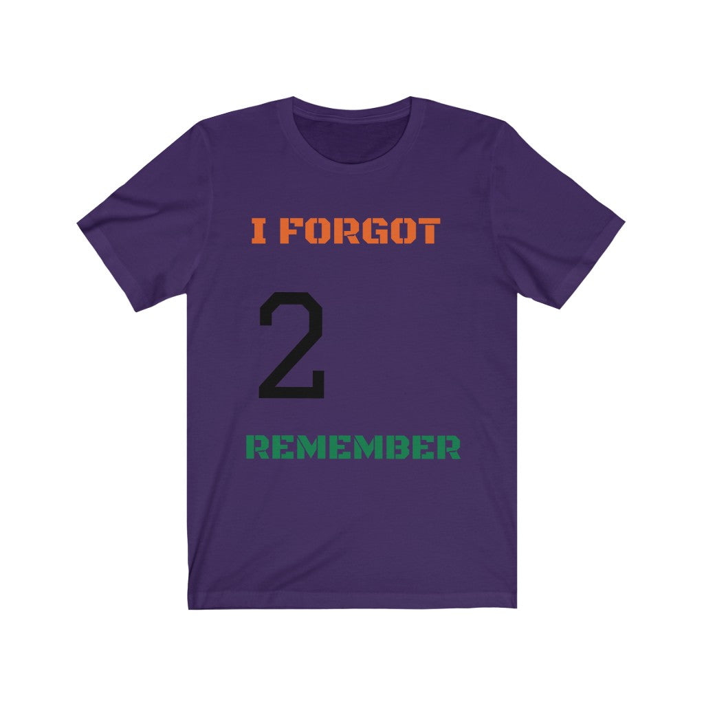 Unisex Jersey Short Sleeve Tee
