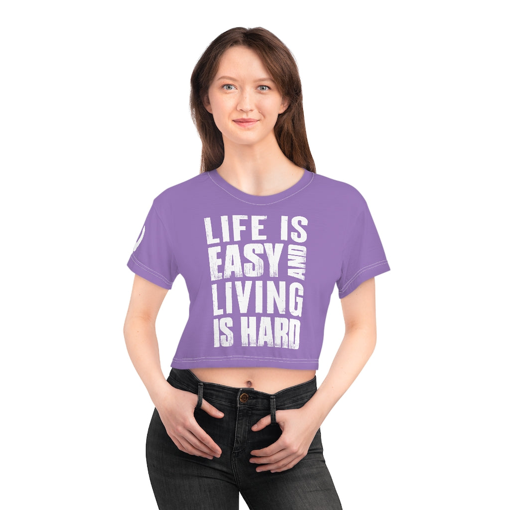 AOP Crop Tee