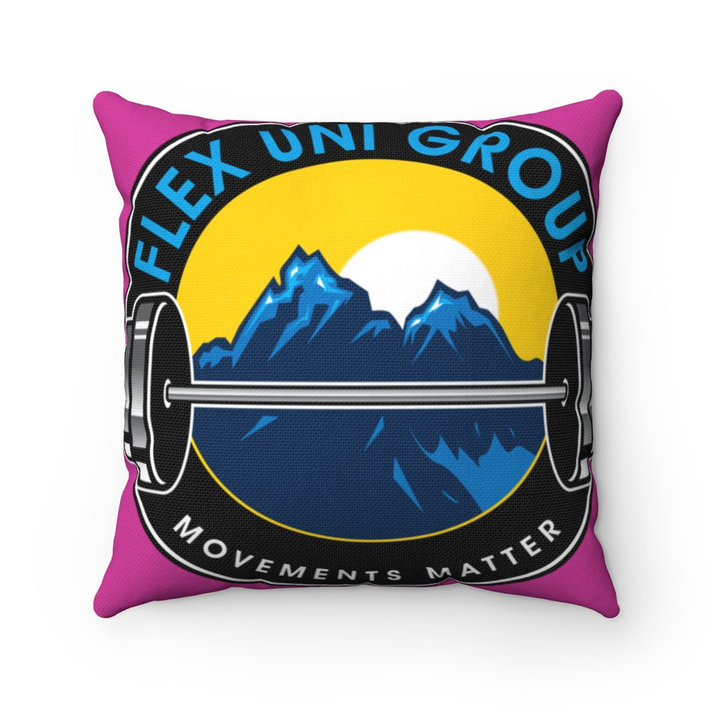 Spun Polyester Square Pillow