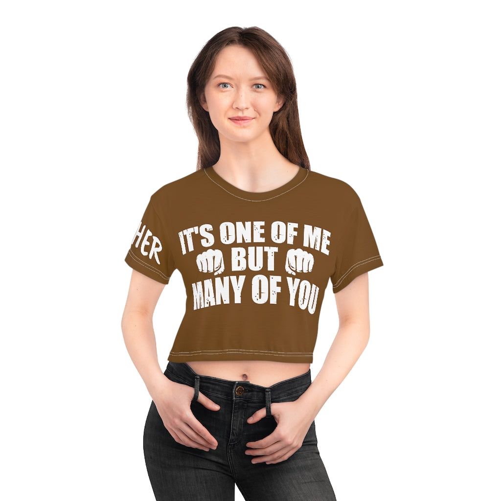 AOP Crop Tee