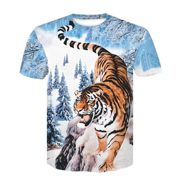 2021 New 3D Dog Printed T Shirt Men/Women Hip Hop Summer Funnyt Cat Streetwear Tshirt Short Sleeve Tops Casual O-Neck Animal