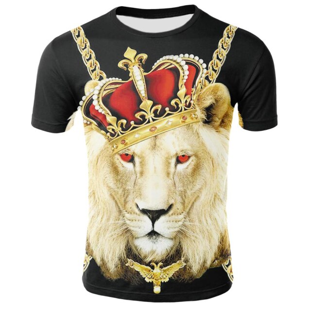2021 New 3D Dog Printed T Shirt Men/Women Hip Hop Summer Funnyt Cat Streetwear Tshirt Short Sleeve Tops Casual O-Neck Animal