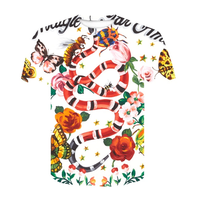 2021 New 3D Dog Printed T Shirt Men/Women Hip Hop Summer Funnyt Cat Streetwear Tshirt Short Sleeve Tops Casual O-Neck Animal