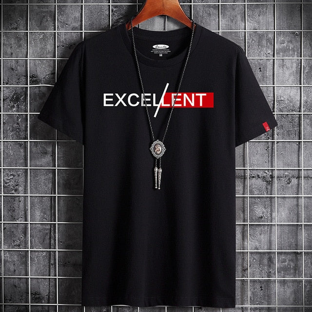2021 Newest T Shirt for Men Clothing Fitness White Anime O Neck Man T-shirt For Male Oversized S-6XL New Men T-shirts Goth Punk