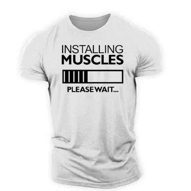 2021 new 3D printing comfortable sports O-neck T-shirt summer outdoor sports men's sports breathable fitness T-shirt XXS-6XL