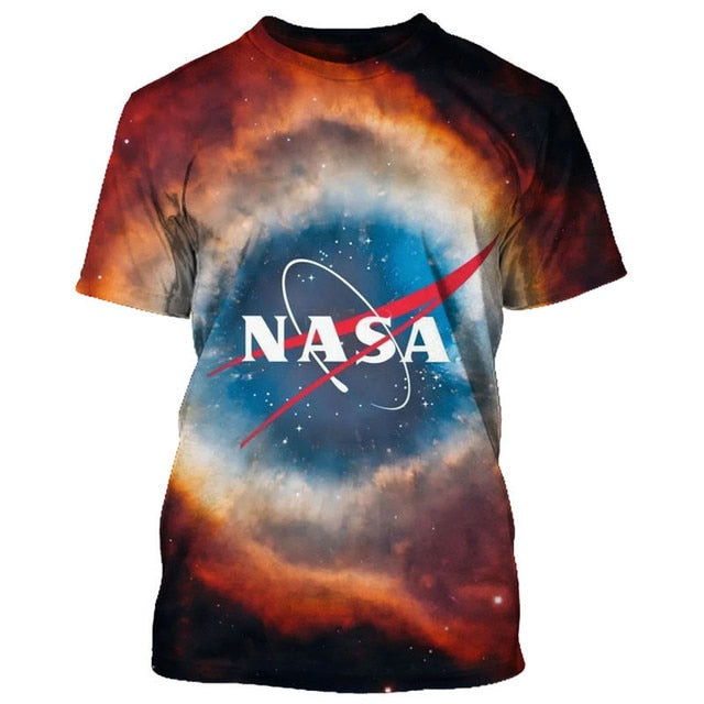 2021 Cosmos Planet Space Galaxy Astronaut 3D Printed T-Shirt harajuku Men/women tshirt Fashion design t shirt Streetwear