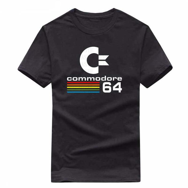 2020 Summer Commodore 64 T Shirts C64 SID Amiga Retro 8-bit Ultra Cool Design Vinyl T-shirt Mens Clothing With Short Sleeve
