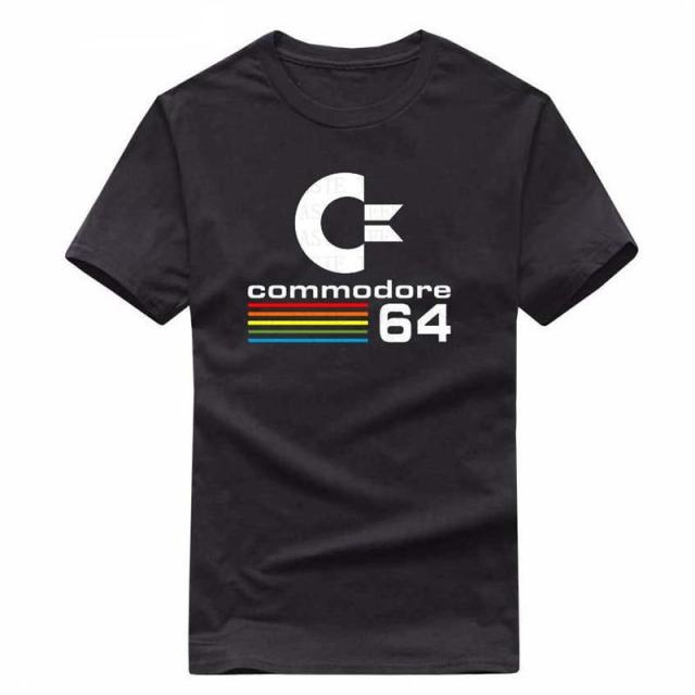 2020 Summer Commodore 64 T Shirts C64 SID Amiga Retro 8-bit Ultra Cool Design Vinyl T-shirt Mens Clothing With Short Sleeve