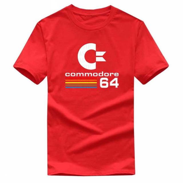 2020 Summer Commodore 64 T Shirts C64 SID Amiga Retro 8-bit Ultra Cool Design Vinyl T-shirt Mens Clothing With Short Sleeve