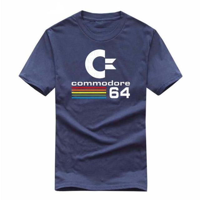 2020 Summer Commodore 64 T Shirts C64 SID Amiga Retro 8-bit Ultra Cool Design Vinyl T-shirt Mens Clothing With Short Sleeve