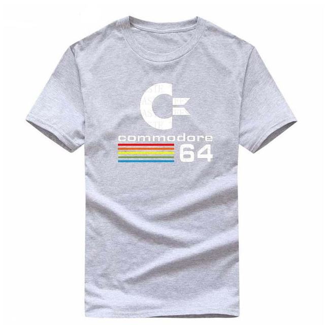 2020 Summer Commodore 64 T Shirts C64 SID Amiga Retro 8-bit Ultra Cool Design Vinyl T-shirt Mens Clothing With Short Sleeve