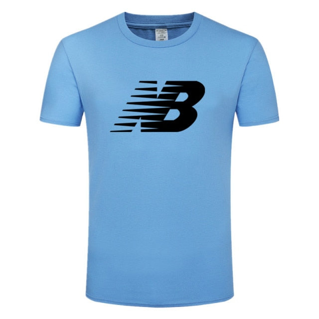 2021 New 3D Printed Shirt Sports Loose And Breathable Men'S Short-Sleeved Printed Letters Oversized Casual T-Shirt