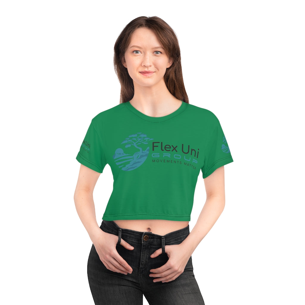 AOP Crop Tee