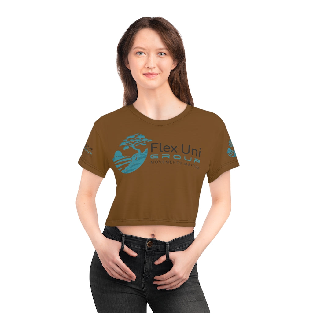 AOP Crop Tee