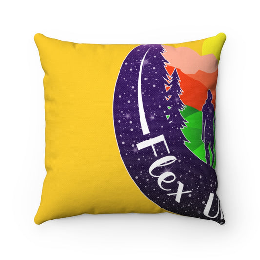 Spun Polyester Square Pillow