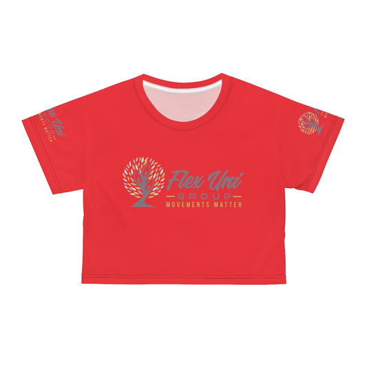 AOP Crop Tee