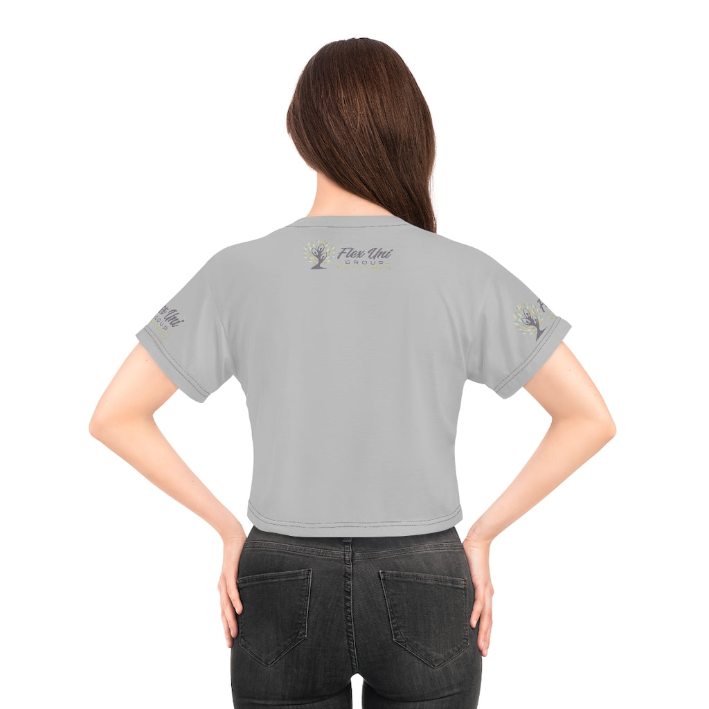 AOP Crop Tee