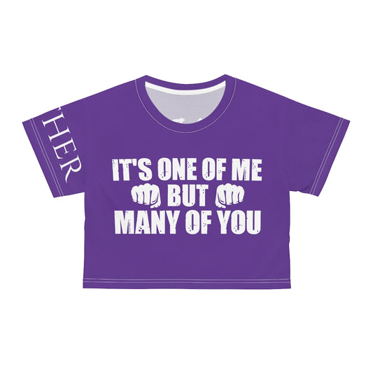 AOP Crop Tee