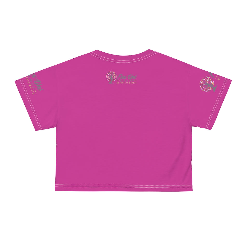 AOP Crop Tee