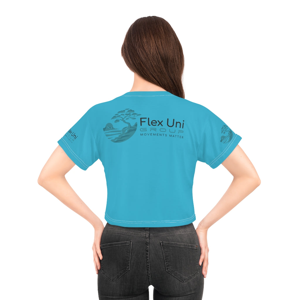 AOP Crop Tee
