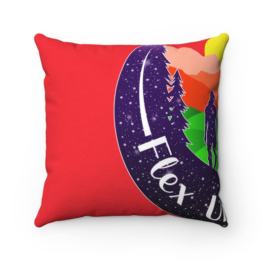 Spun Polyester Square Pillow