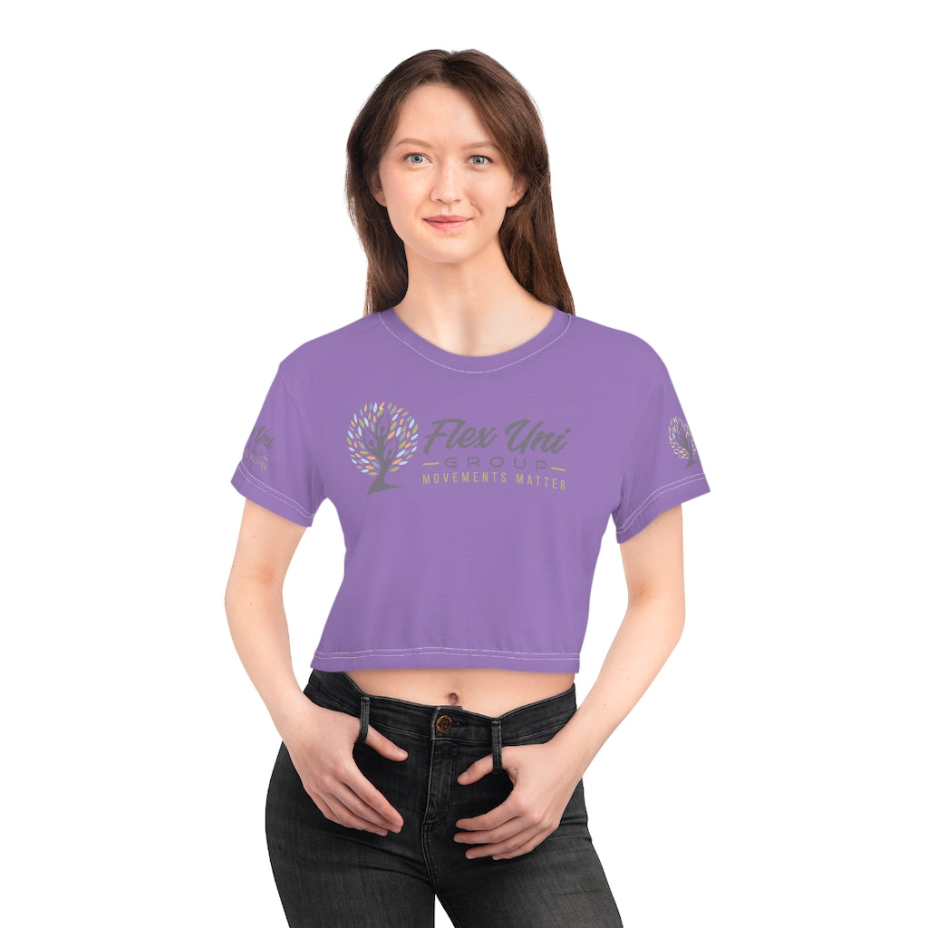 AOP Crop Tee