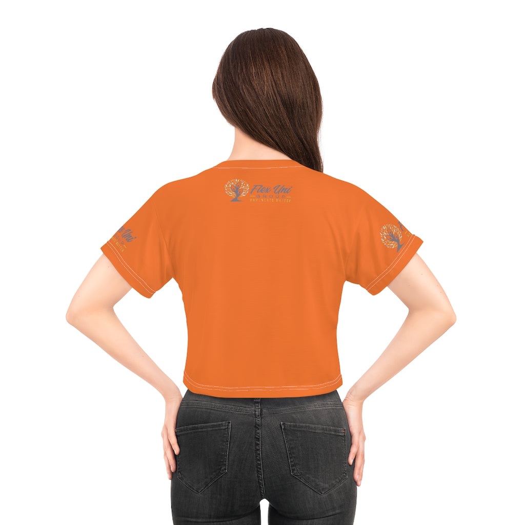 AOP Crop Tee