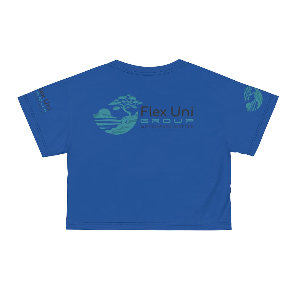 AOP Crop Tee