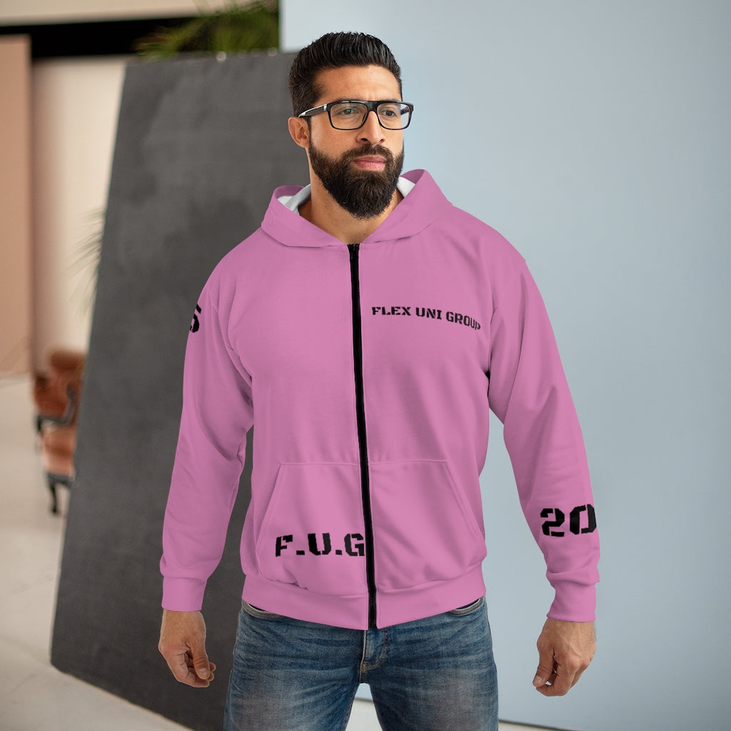 AOP Unisex Zip Hoodie