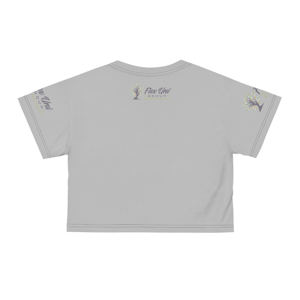 AOP Crop Tee