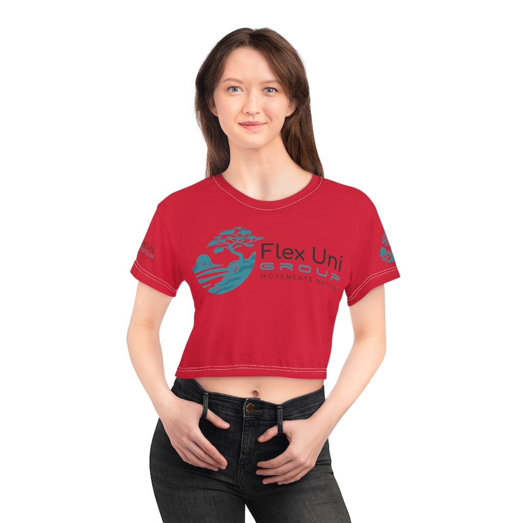 AOP Crop Tee