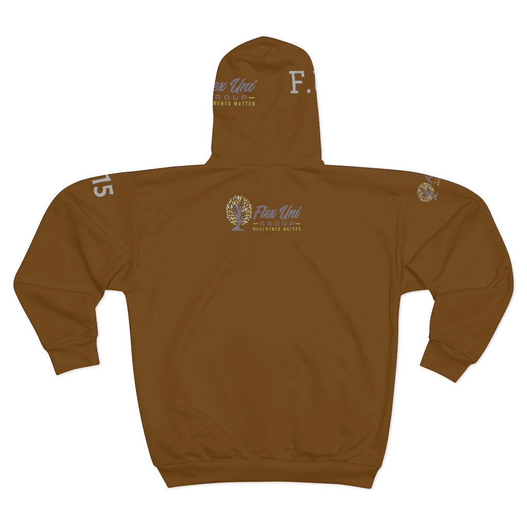 AOP Unisex Zip Hoodie