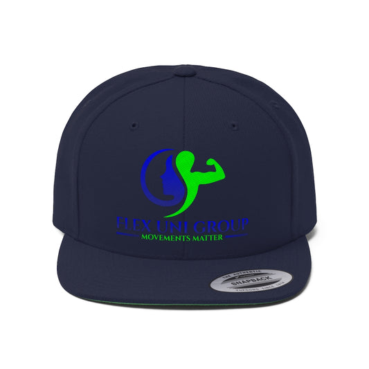 Unisex Flat Bill Hat