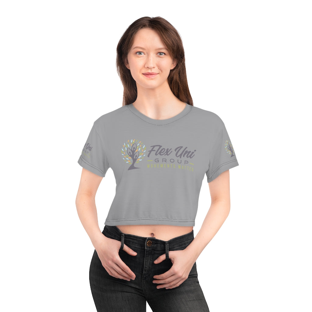 AOP Crop Tee