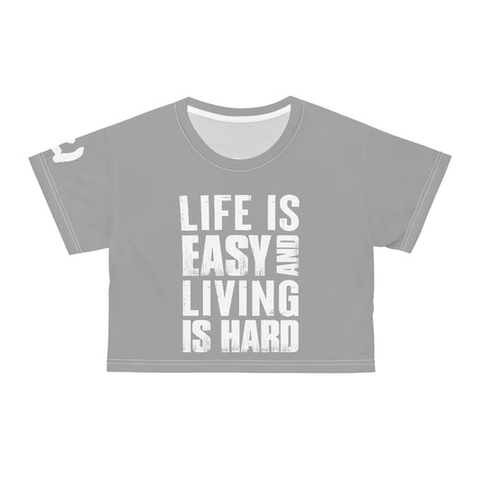 AOP Crop Tee