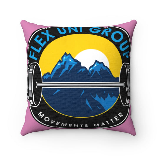 Spun Polyester Square Pillow
