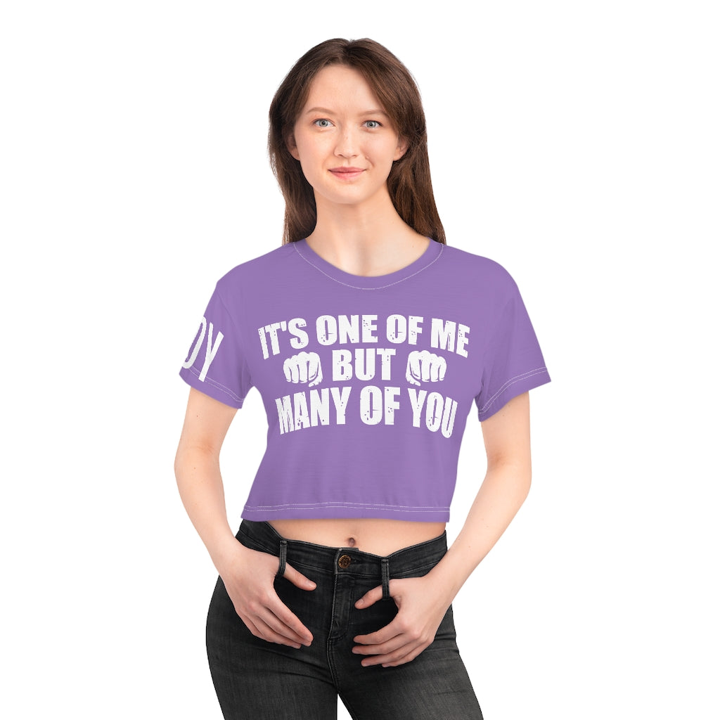 AOP Crop Tee