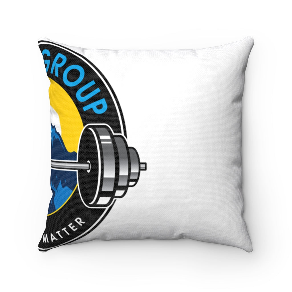 Spun Polyester Square Pillow
