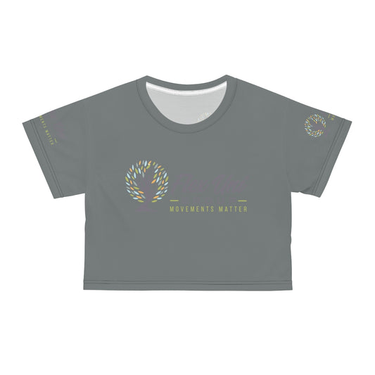 AOP Crop Tee
