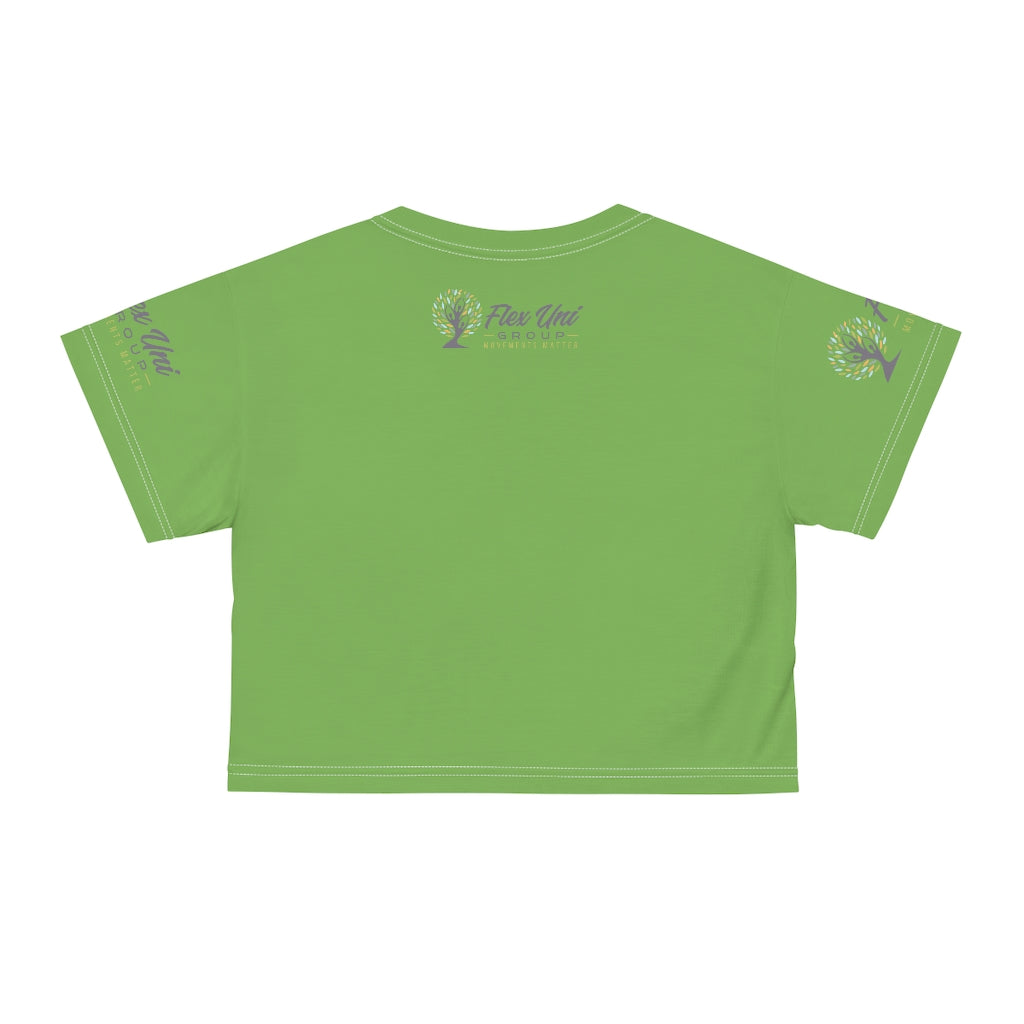 AOP Crop Tee